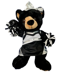 Cheerleader Silver & Black
