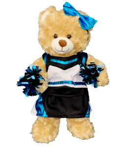 Cheerleader Teal & Black
