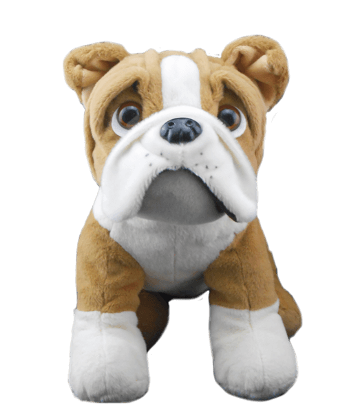 Bulldog plush stuffed online animal
