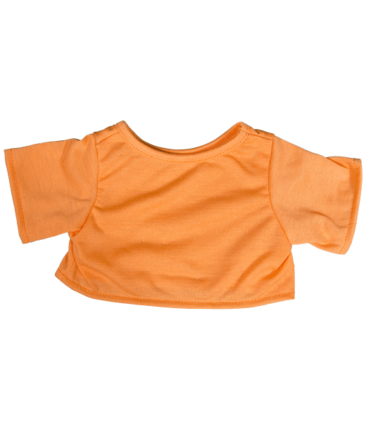 Orange Tee 16" - Plushie Pal Factory, LLC