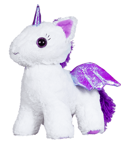 "Moonbeam" Unicorn/Pegasus - Plushie Pal Factory, LLC